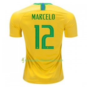 Fußballtrikots Brasilien Marcelo 12 WM 2018 Heimtrikotsatz kaufen